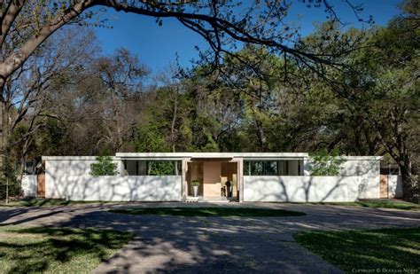 Architect Bentley Tibbs Designed Mid Century Modern Home In East Dallas