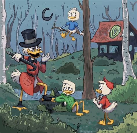 My Fanart Scrooge And Nephews Ducktales
