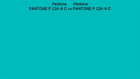 Pantone P 124 6 C Vs Pantone P 124 6 C Side By Side Comparison