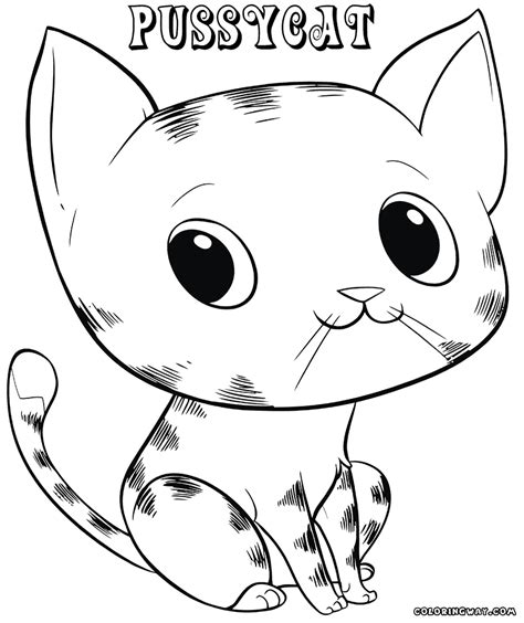 cat coloring pages coloring pages    print