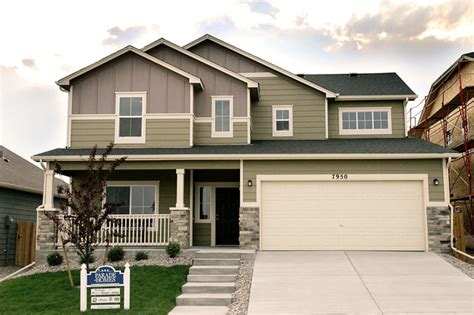 Saint aubyn homes community maps. New Homes in Colorado Springs - Traditional - Exterior ...