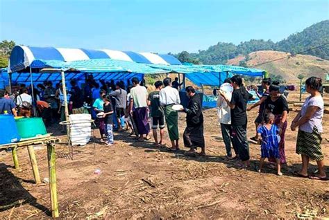 displaced people forced to return home in myanmar uca news