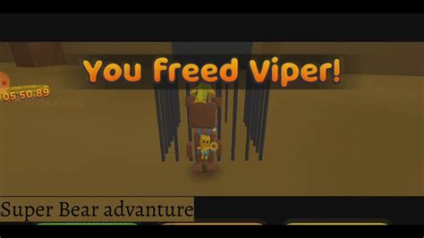 Super Bear Adventure Defeat Test Subject No 1706 Freed Viper In