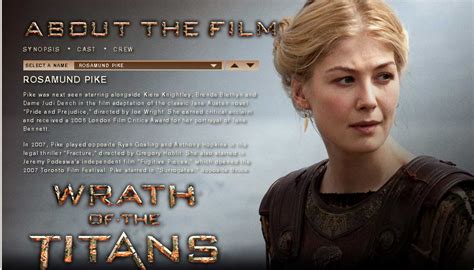 New Wrath Of The Titans Still And Character Wallpaper Of Rosamund