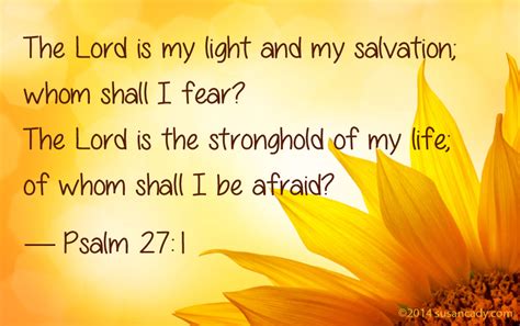 Psalm 27 The Lord Is My Light And My Salvation — Tell The Lord Thank You
