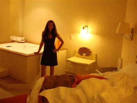 my wife in our hotel room jr suite big bathtub picture of the royal playa del carmen playa