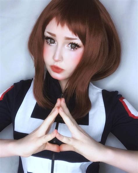 Cant Wait To Make Full Uraraka Cosplay Aaaaa Myheroacademiacosplay