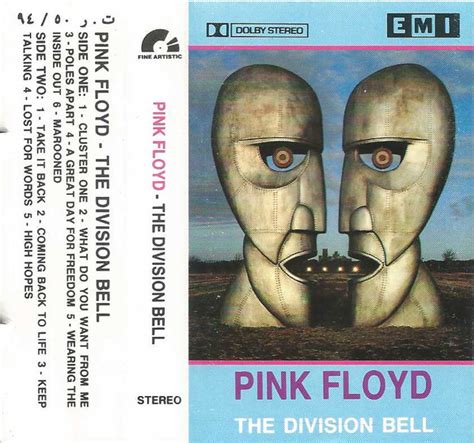 pink floyd the division bell 1994 cassette discogs