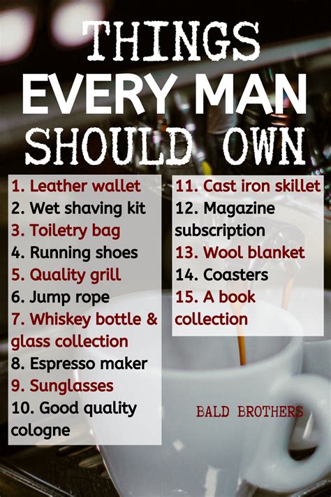 15 Things Men Should Own To Win At Life If You Are A Man Then You
