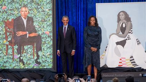 Obamas Official Portraits Unveiled Cnn Politics