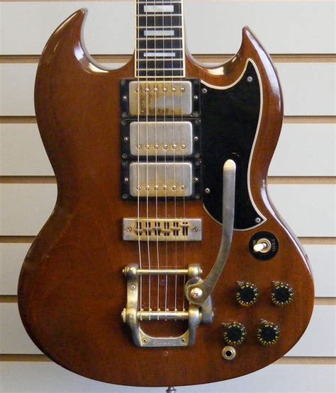 1973 Gibson Sg Custom Walnut Guitars Electric Solid Body Southside