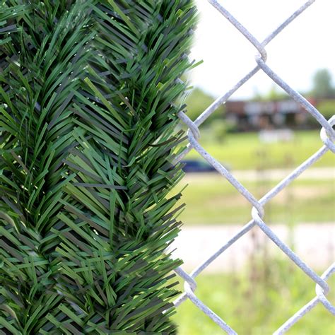 6 Chain Link Fence Forevergreen Hedge Slats Privacy Slat King