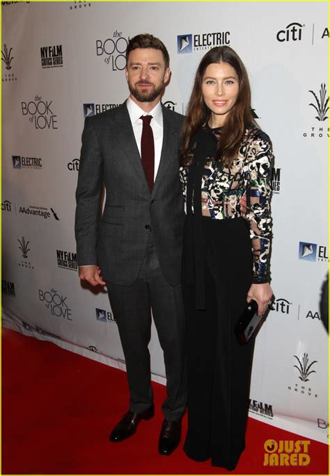 Justin Timberlake Supports Jessica Biel At Book Of Love Premiere Photo Jessica