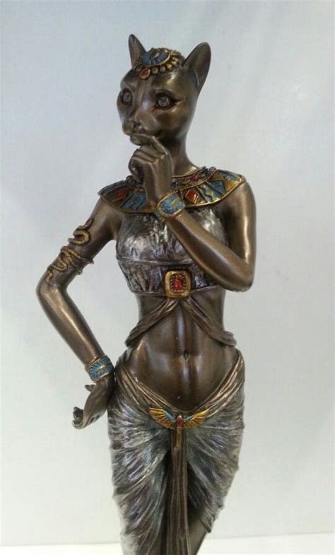 egyptian statue cat goddess bast bastet with panther 57 540×895 egyptian cat goddess