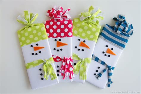See more ideas about candy wrappers, christmas candy, wrappers. Snowman Wrapped Candy Gifts | Make It and Love It