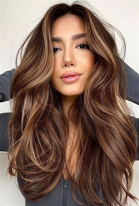 50 Brunette Brown Hair Colours And Hairstyles Toffee Brown With