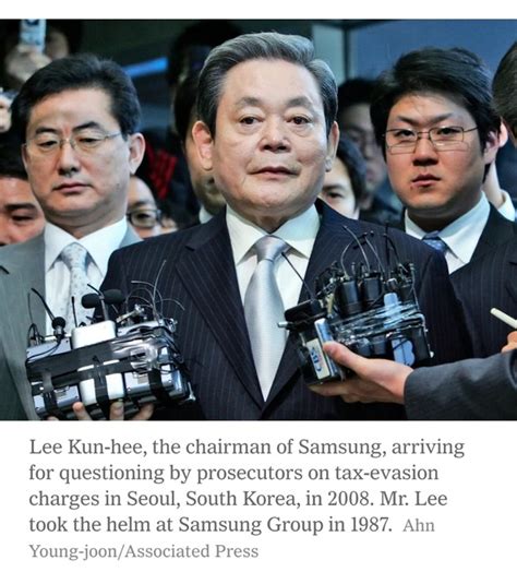 Owner Of Samsung Products Lee Kun Hee Dies At 78