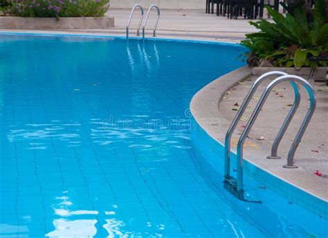 Blue Swimming Pool At Hotel Stock Photo Image Of Pool Resort 33207014