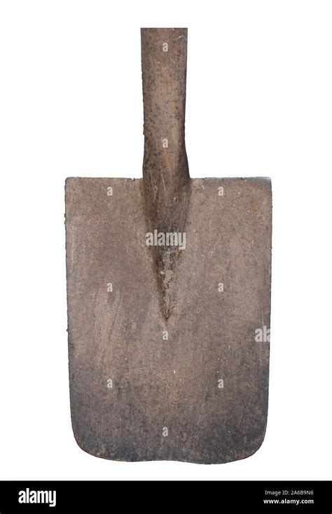 Spade Isolated On White Hi Res Stock Photography And Images Alamy