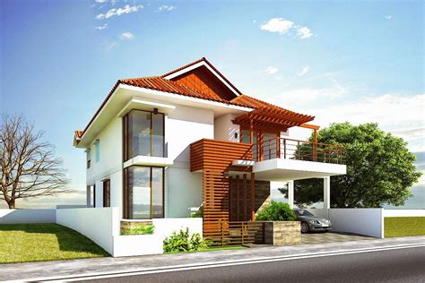 gambar desain rumah minimalis  modern exterior house designs