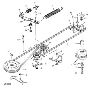 Read or download deere 345 engine diagram for free engine diagram at. John Deere 345 Drive Belt Diagram - General Wiring Diagram