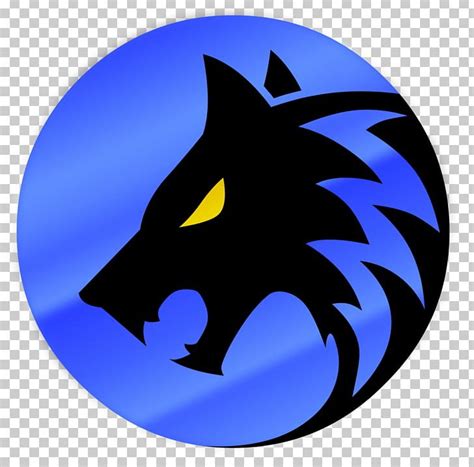 Gray Wolf Logo Emblem Png Clipart Art Black Wolf Blue Blue Wolf