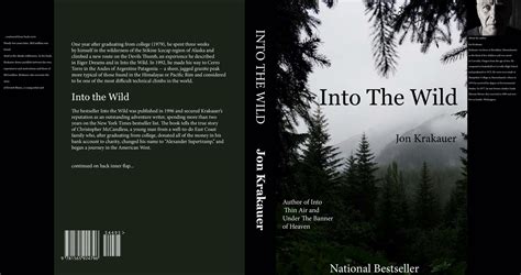 Into The Wild Book Cover By Bria Pellerin On Dribbble