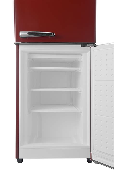 Galanz Retro 7 4 Cu Ft Bottom Mount Refrigerator Red GLR74BRDR12