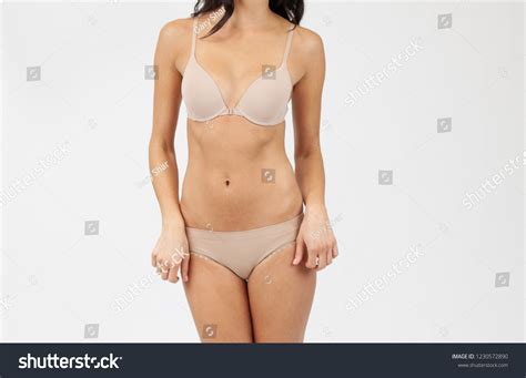 Female Model Nude Colored Bra Panties Stock Photo Edit Now 1230572890