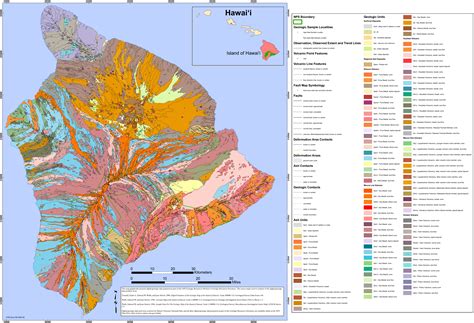 Hawaii Volcanoes Maps Just Free Maps Period