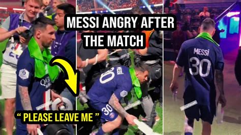 Lionel Messi Ignores Photographer And Left The Stadium After Ligue 1 Title Celebration Youtube