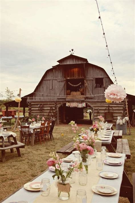 35 Totally Ingenious Rustic Outdoor Barn Wedding Ideas Deer Pearl Flowers