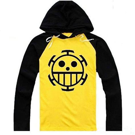 Anime One Piece Trafalgar Law Hoodie Hooded Sweatshirt