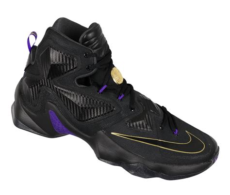 Nike Nike Mens Lebron 13 Basketball Shoes Sz 12 Black Hyper Grape