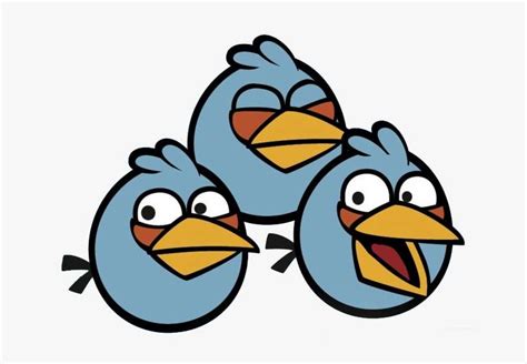 Blues Trio Angry Birds Blue Png PNG Image Transparent PNG Free Download On SeekPNG