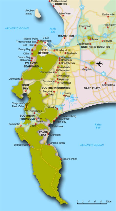 With interactive cape town map, view regional maps, road map, transportation, geographical map, physical maps and more information. Map of Cape Town suburbs - Cape Town map, South Africa