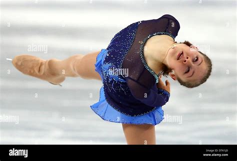 Sochi Russia 19th February 2014 Yulia Lipnitskaya Of Russia Performs