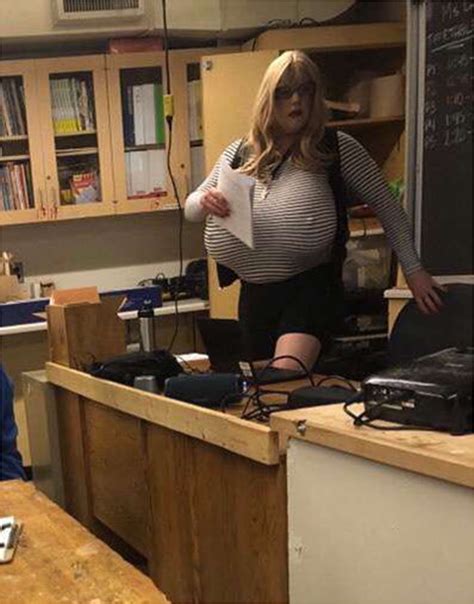 school defends ‘gender rights of trans teacher with giant prosthetic breasts