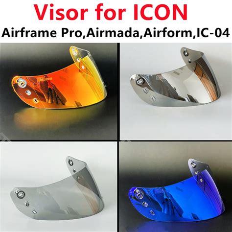 Helmet Shield Windshield For Icon Airframe Proairmadaairformic 04