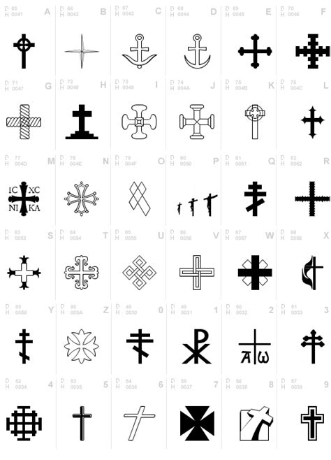 Crosses Font Download Crosses Ttf Truetype Or Zip Free Fontineed