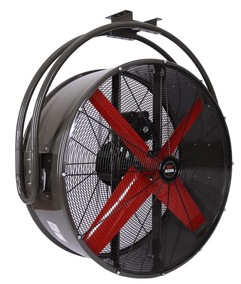 Explosion Proof Drum Type Ceiling Mount Circulating Fan 36 Inch 12100