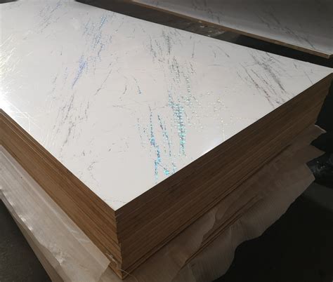 Marble Color High Gloss 18mm 12mm Laminate Furniture Acrylic Mdf Boards