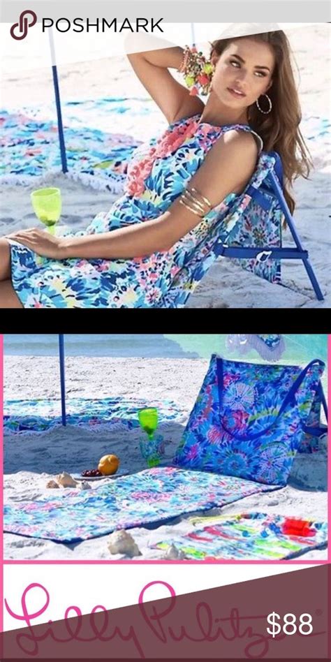 Lilly Pulitzer Dive In Beach Mat Gwp Lilly Pulitzer Lillies Beach Mat