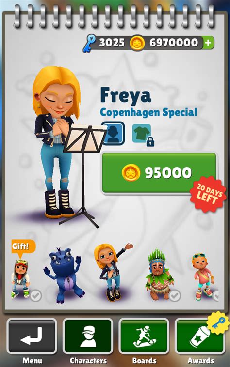 Freya Subway Surfers Wiki Fandom Powered By Wikia