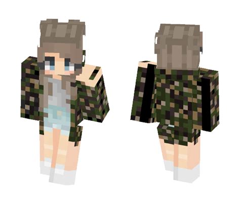 Download ~camouflage Girl~ Minecraft Skin For Free Superminecraftskins