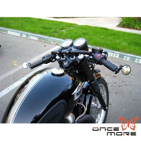 Either bob the rear fender or eliminate it all together. Black 1" Inch Bars Clubman Handlebar Motorcycle Bar For ...