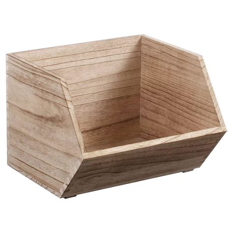 Organizing Your Home With Stackable Wooden Storage Bins Wooden Home