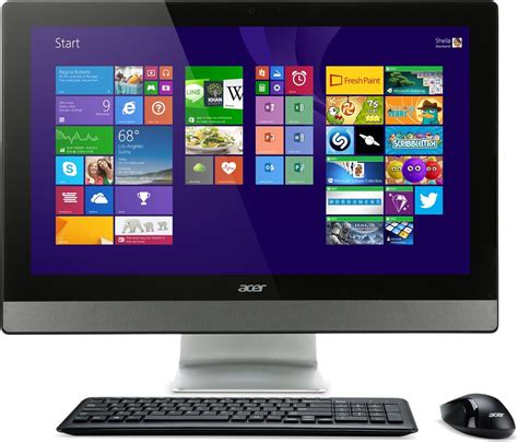 Acer Aspire Az3 615 Ur1b 23 Inch Full Hd All In One Touchscreen Desktop