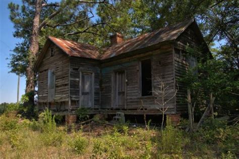 Abandoned Tenant House Ben Hill County Vanishing Georgia