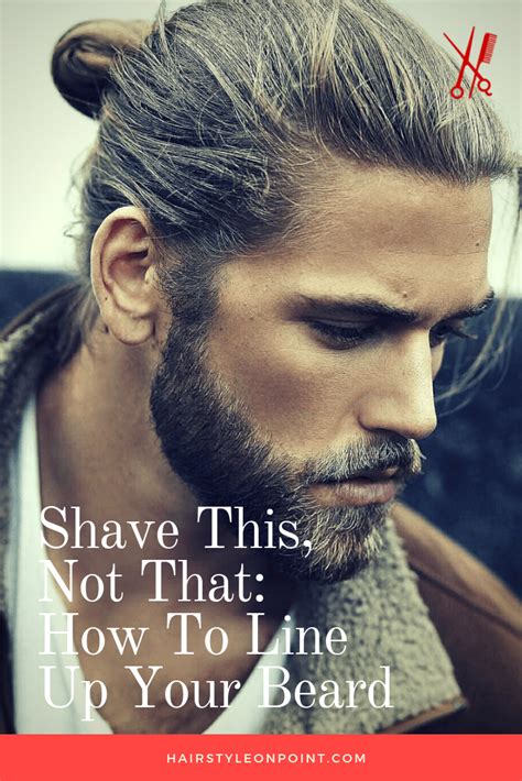 Some facial hair is normal and harmless, while some can be a sign of an underlying medical issue. Shave This, Not That: How To Line Up Your Beard | Beard ...